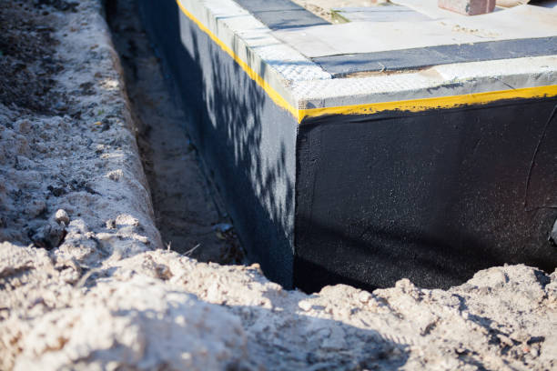 SJ Waterproofing Pros completing home waterproofing near Warsaw, NC